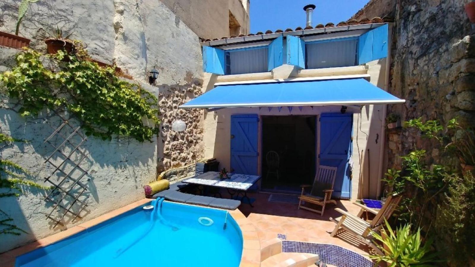 Maison De Vacances Atypique Pouzolles Dış mekan fotoğraf